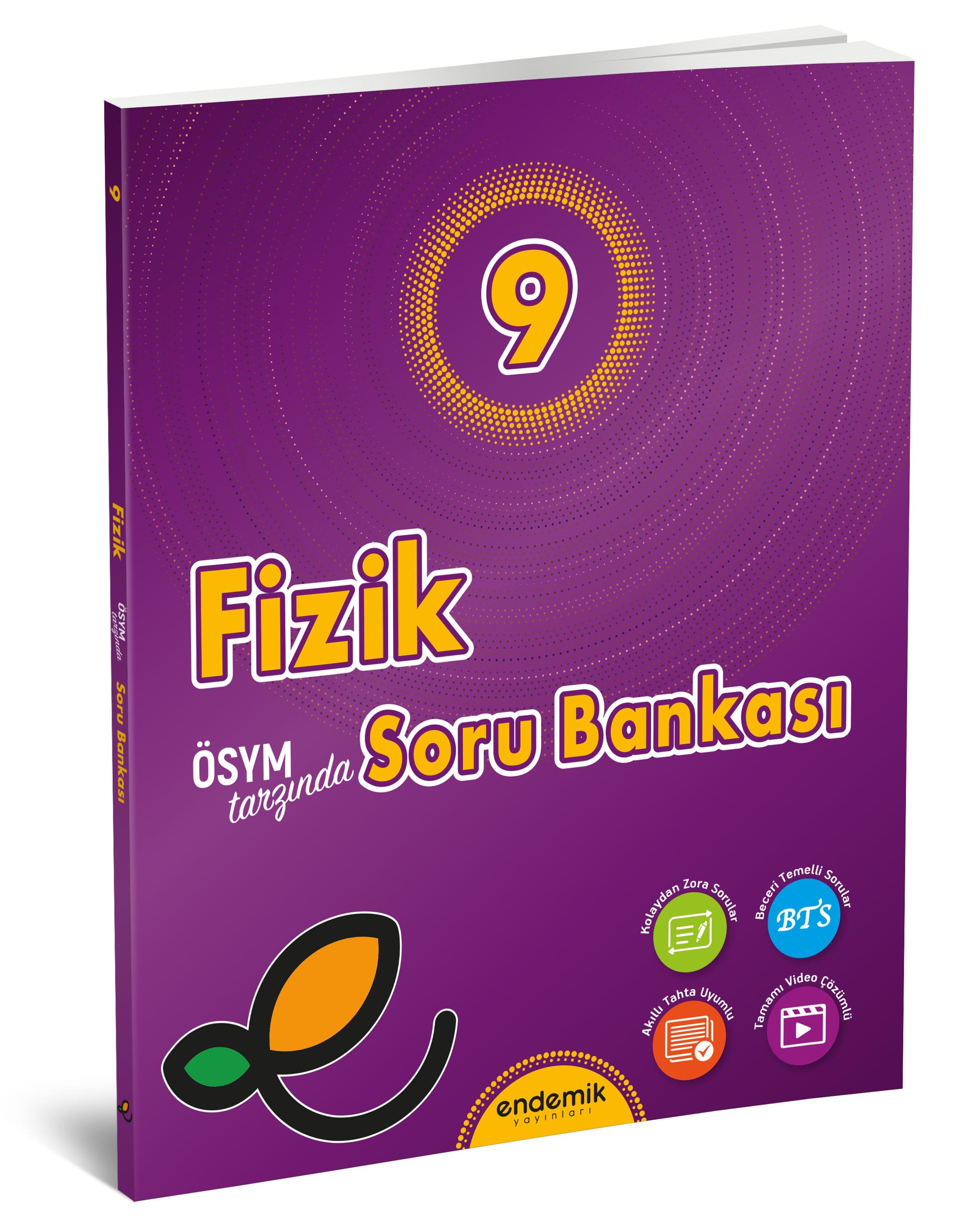 Endemik Yayınları 9.Sınıf Fizik Soru Bankası